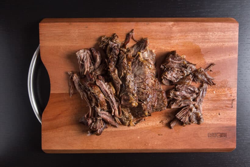 pressure cook chuck roast in Instant Pot for 75 minutes