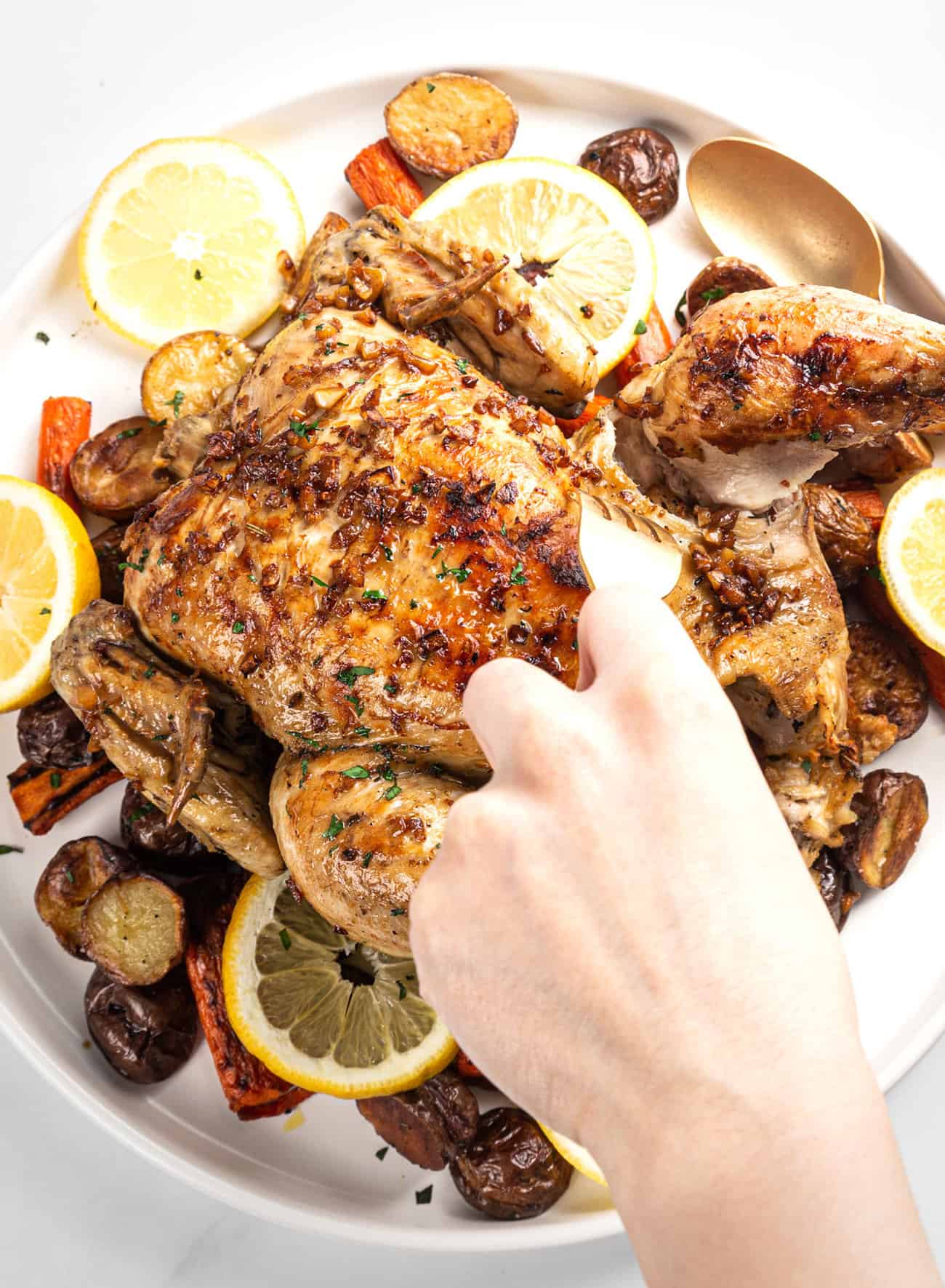 Easy Roasted Chicken With Yedi Pressure Cooker - Savourous