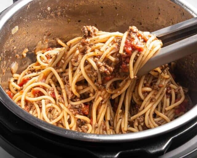 how to cook spaghetti in Instant Pot
