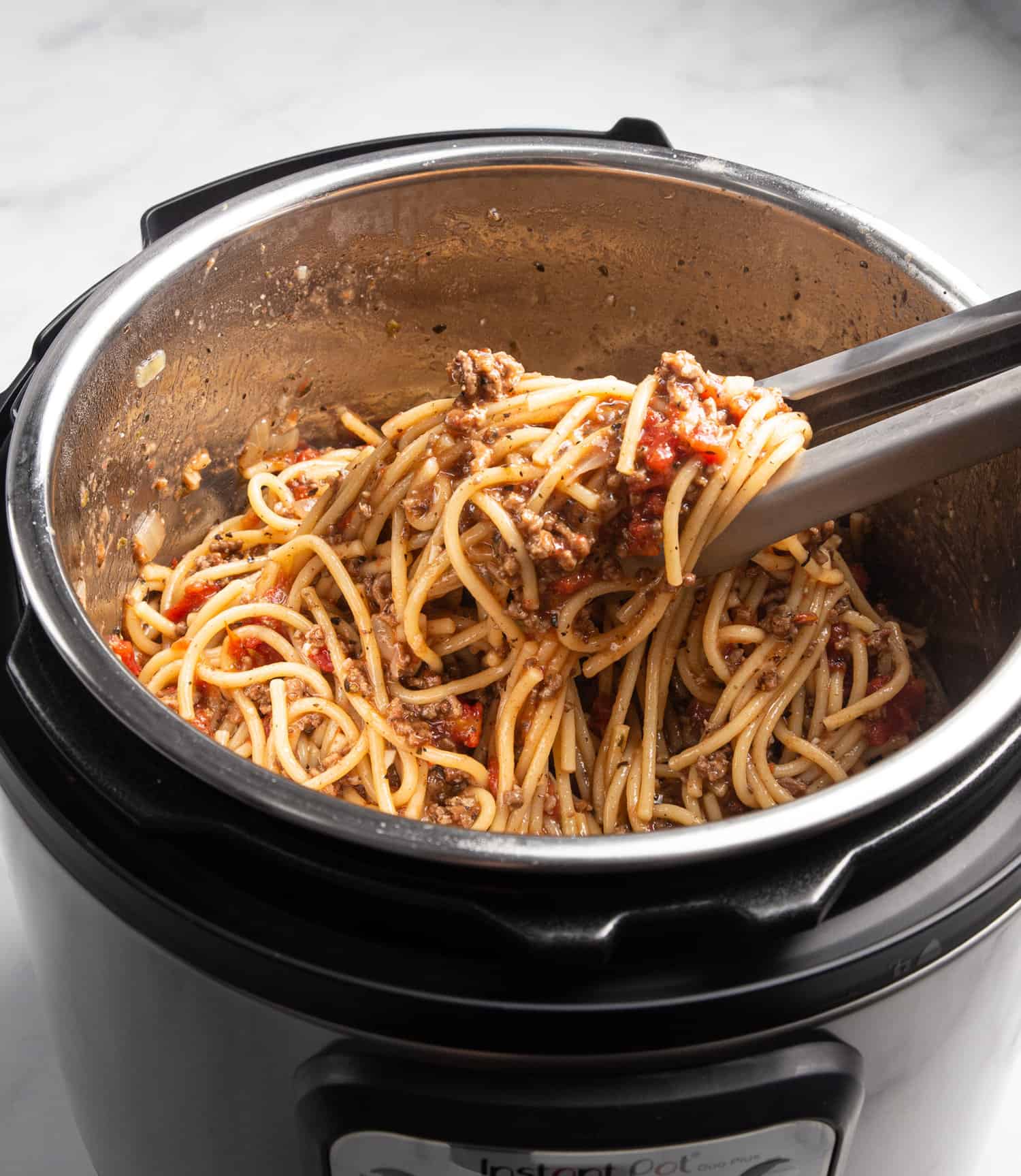 Instant Pot Mini - Spaghetti - Simply Happy Foodie