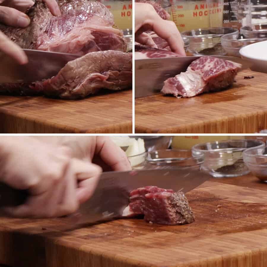 Instant Pot Beef Tips Tested by Amy + Jacky