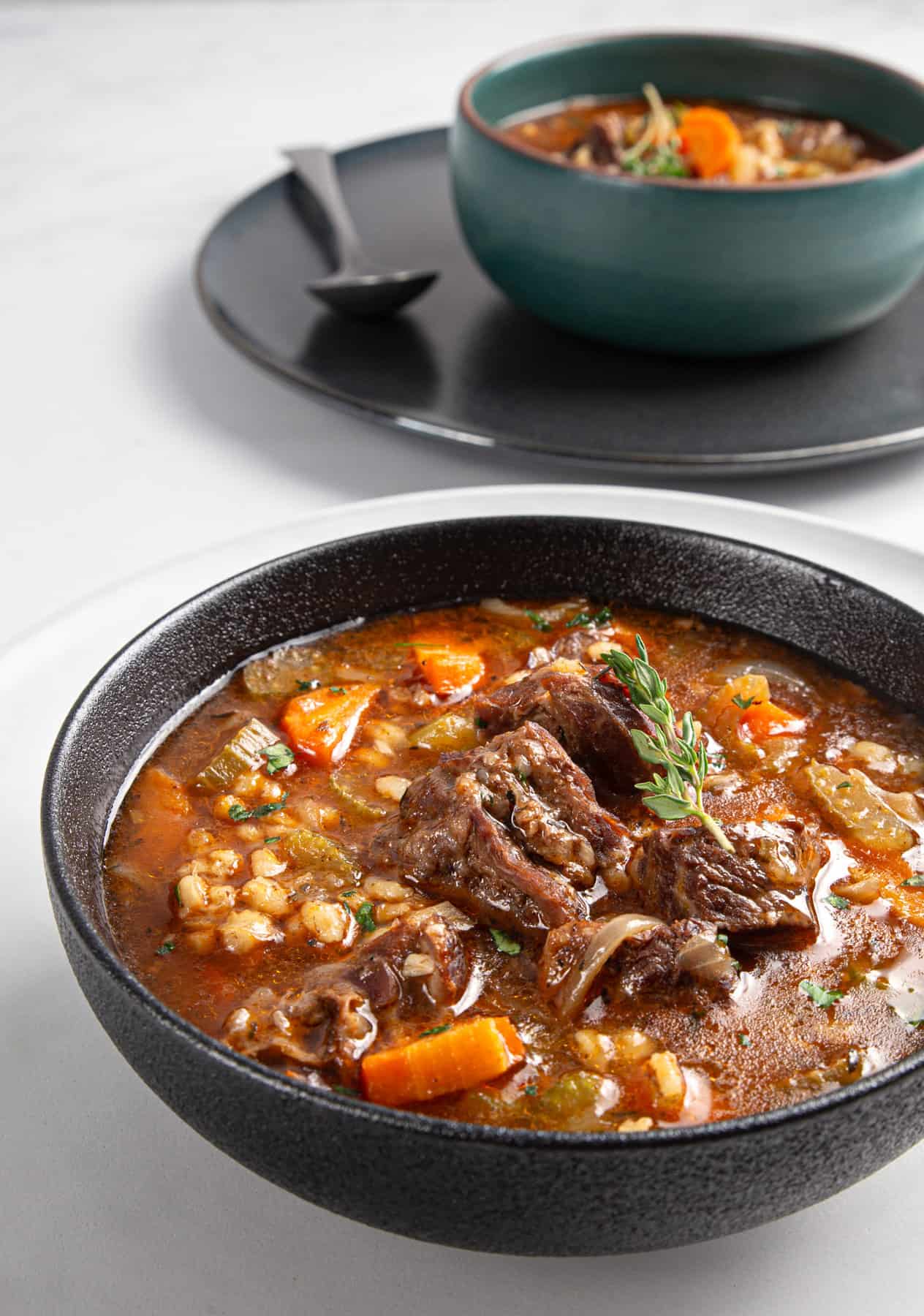 beef barley soup instant pot