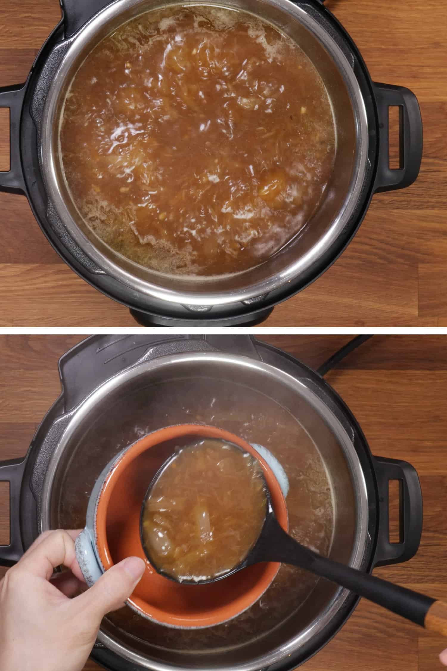 french onion soup in Instant Pot