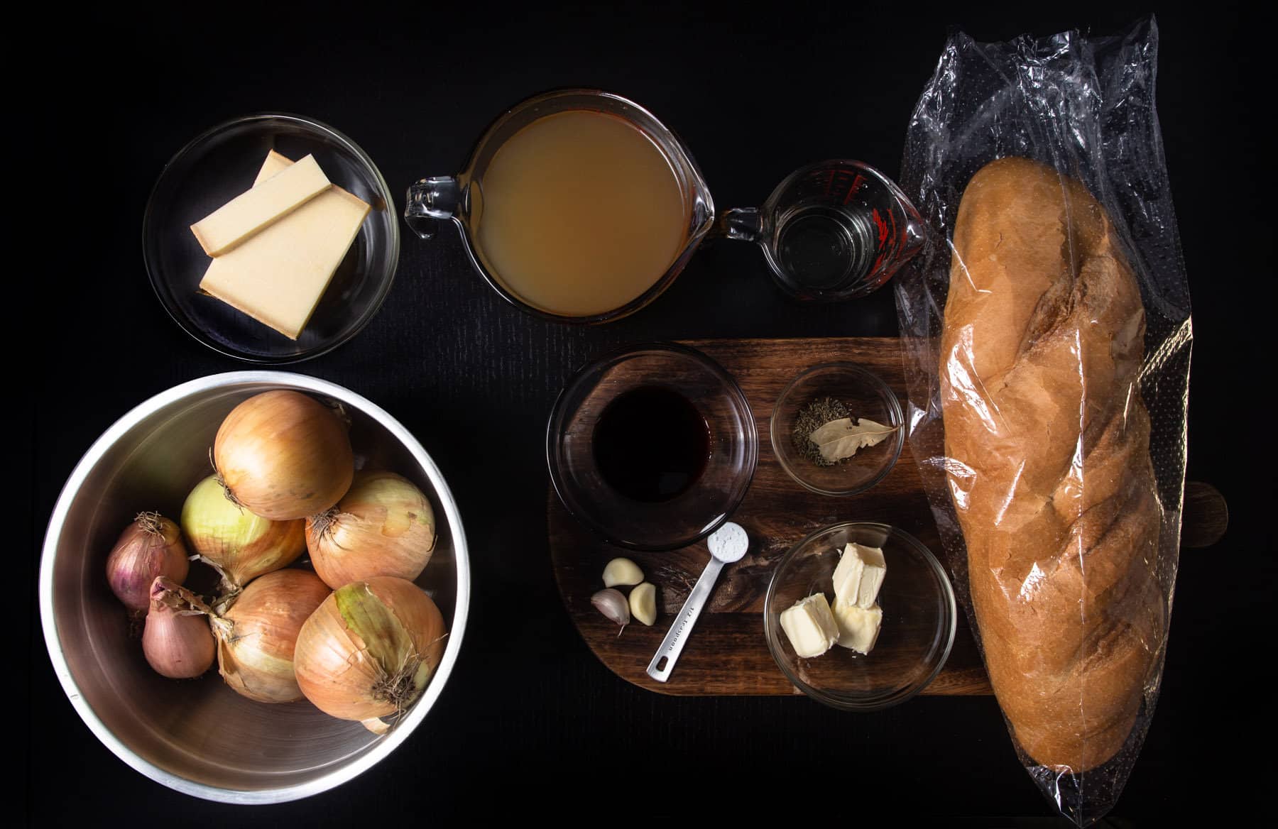 French onion soup ingredients