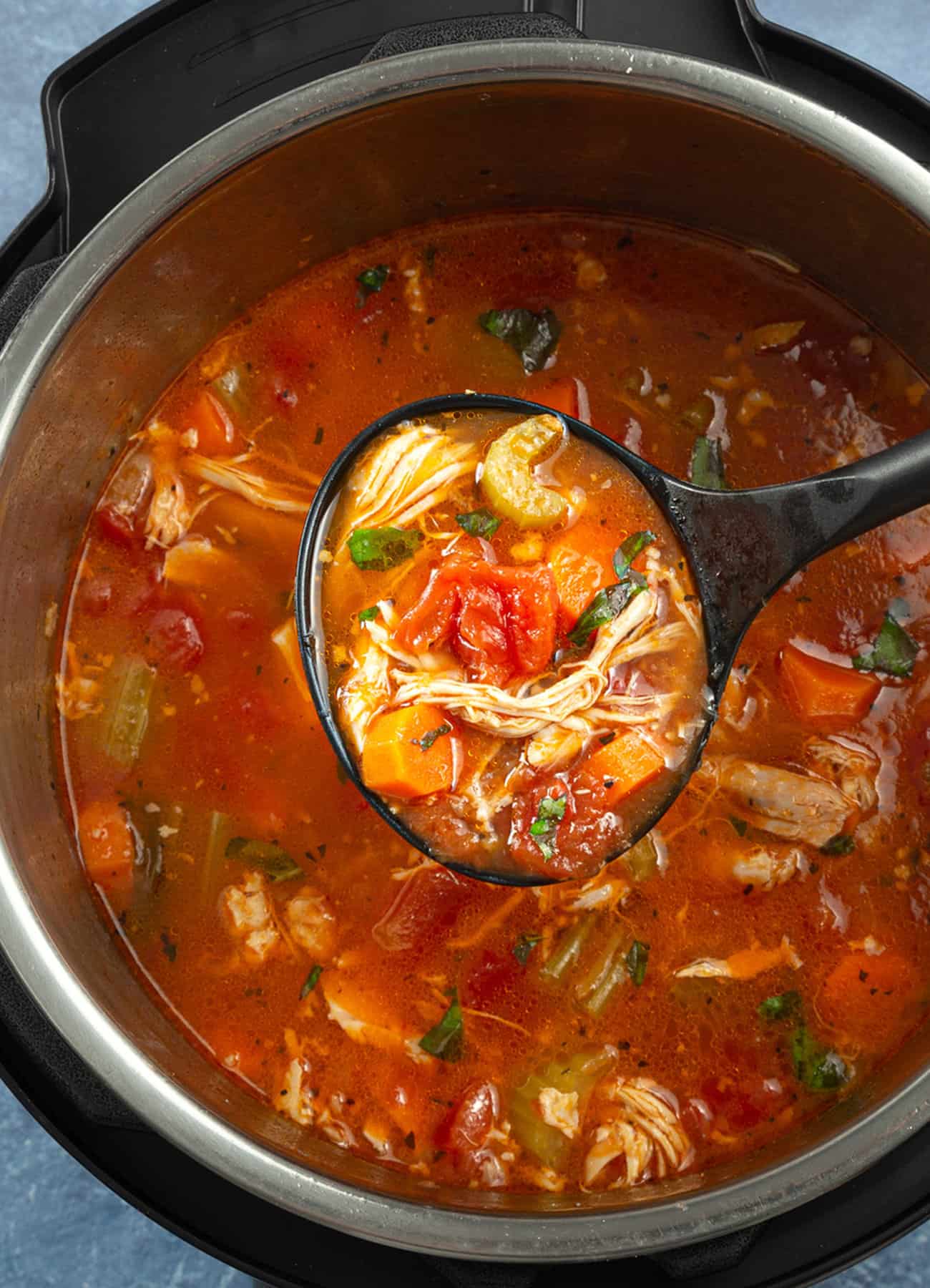 chicken soup in instant pot