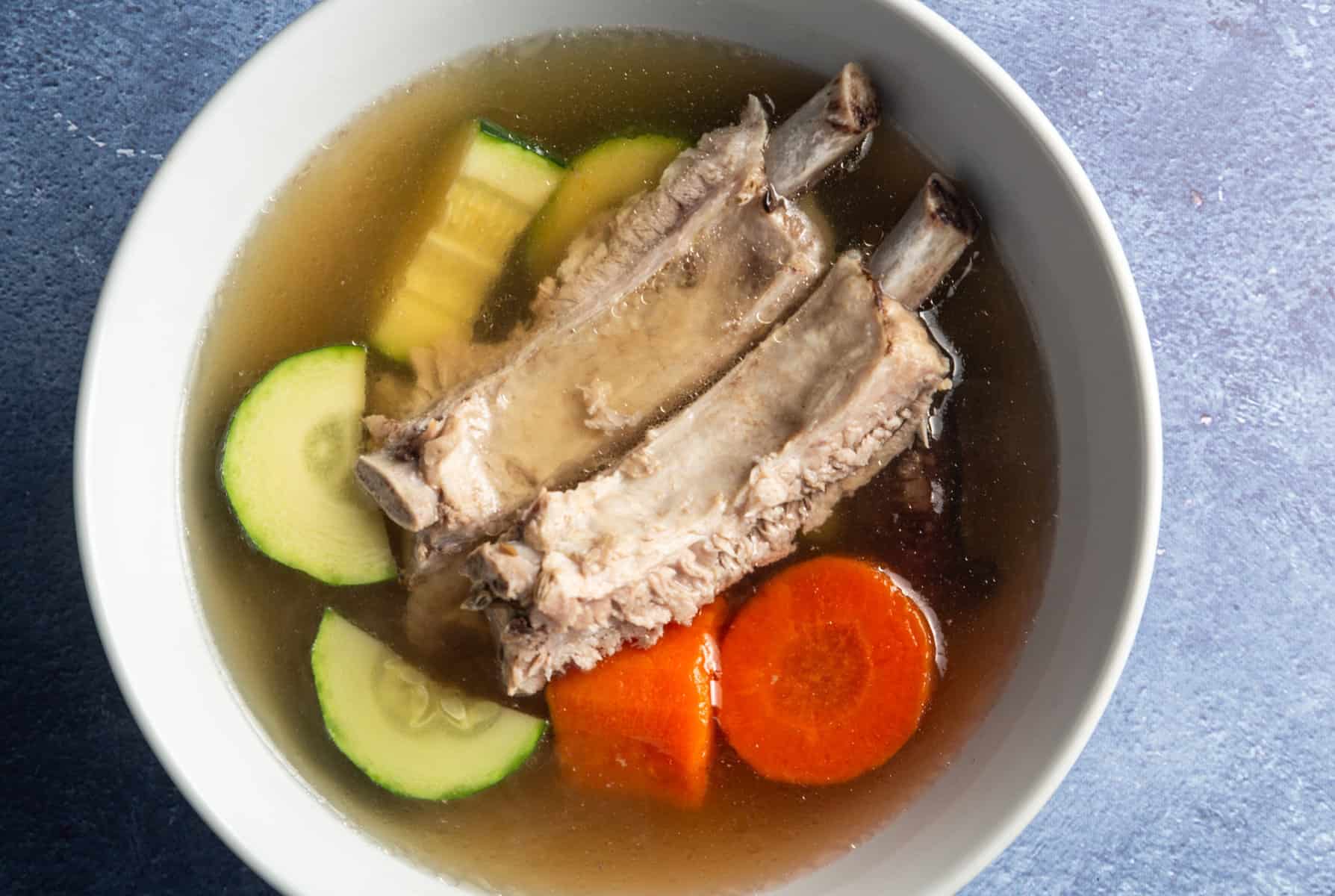 chinese pork rib soup