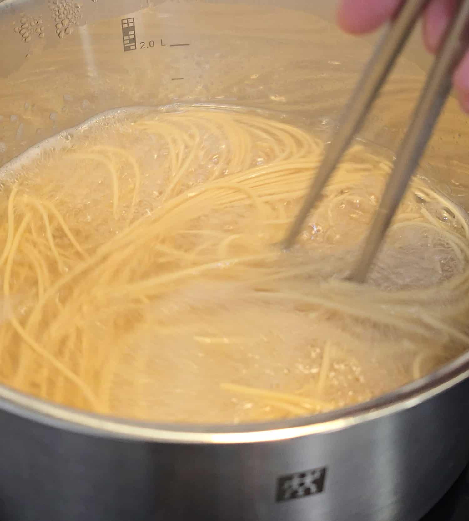 cook noodles