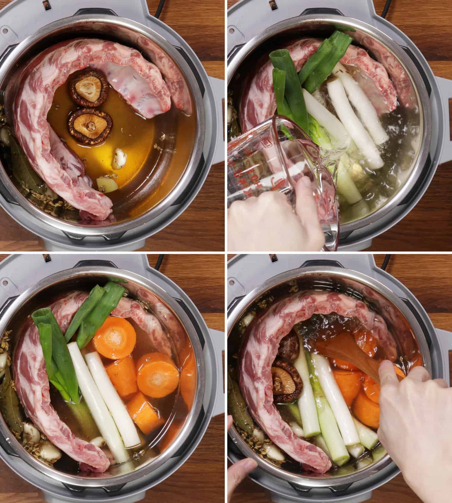 pork ribs soup in Instant Pot
