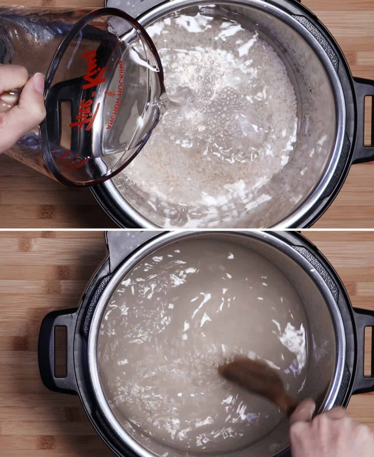 Instant Pot Japanese Rice Porridge (Okayu) Amy + Jacky