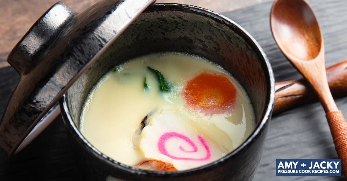 Instant Pot Chawanmushi (Japanese Egg Custard) | Amy + Jacky