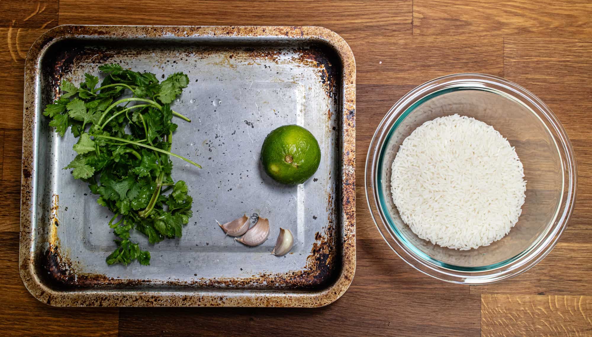 cilantro lime rice ingredients