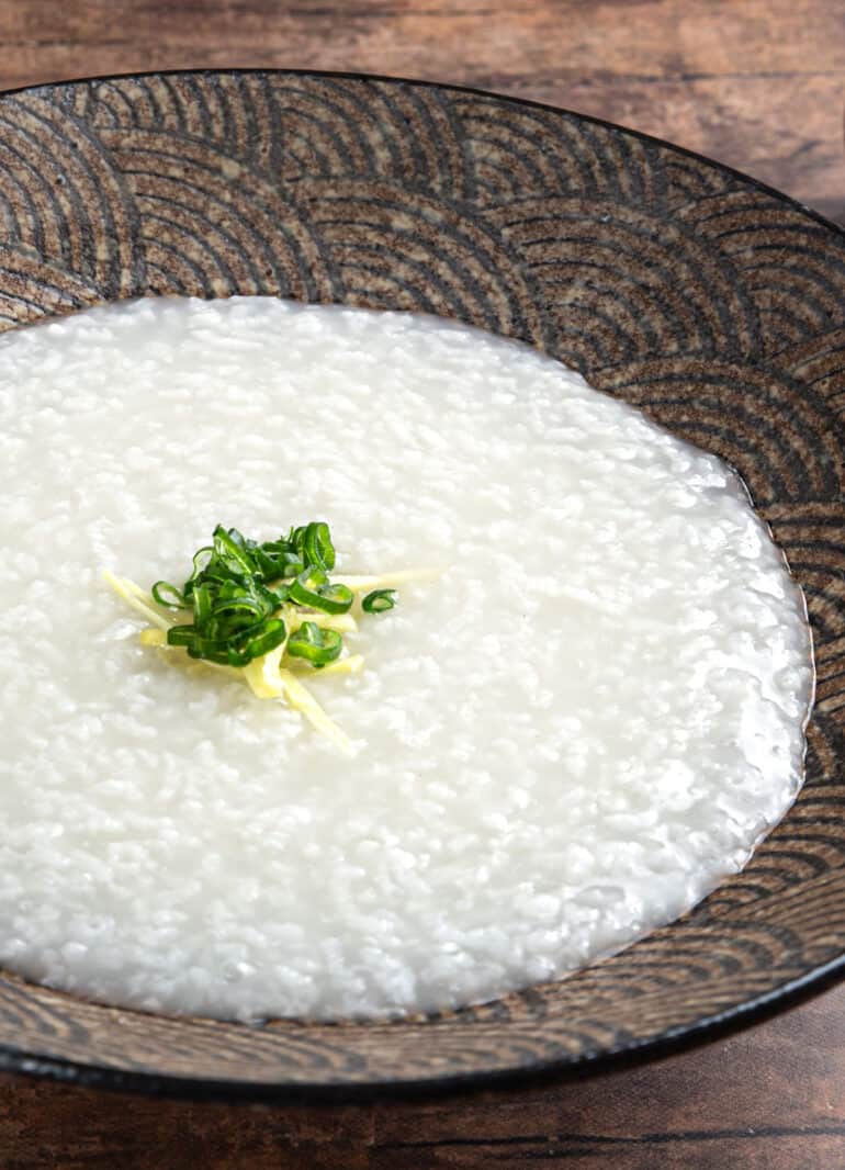 Instant Pot Japanese Rice Porridge (Okayu) Amy + Jacky