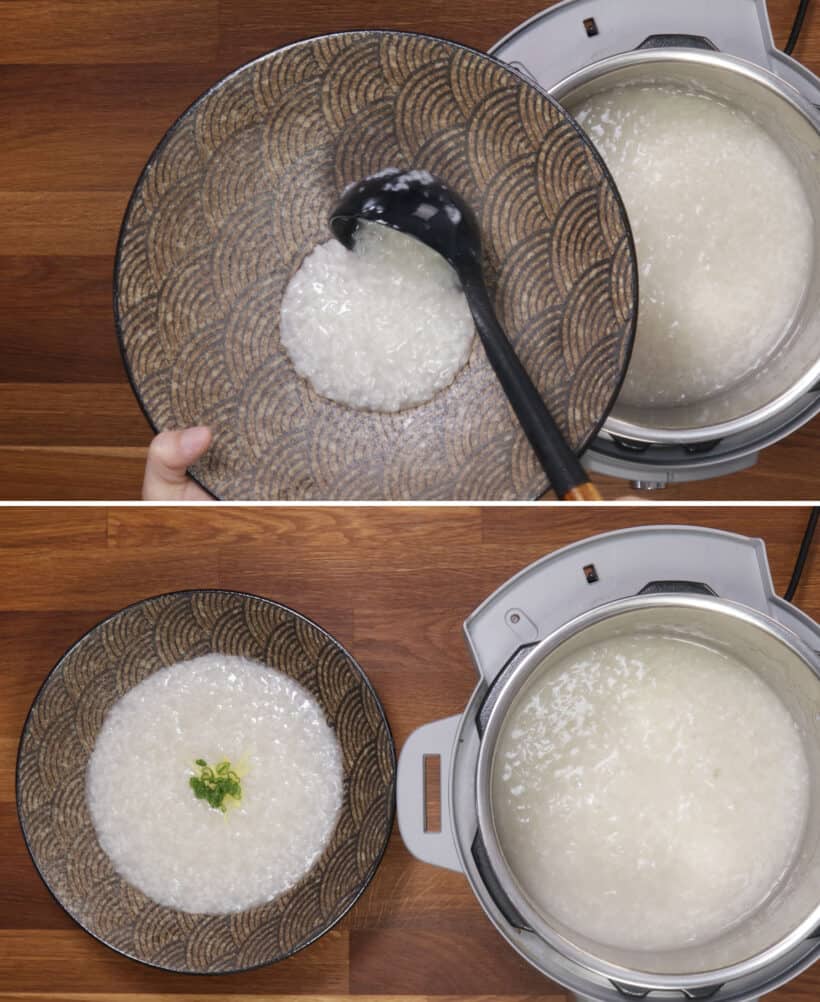 Instant Pot Japanese Rice Porridge (Okayu) Amy + Jacky